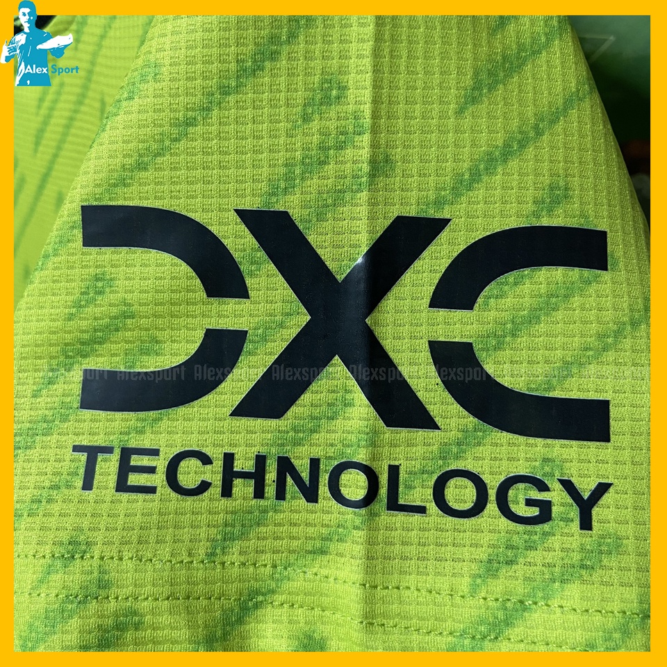 Bộ Quần Áo Bóng Đá CLB MU mẫu 3 Xanh Chuối Full Logo 2023 - Alex Sport