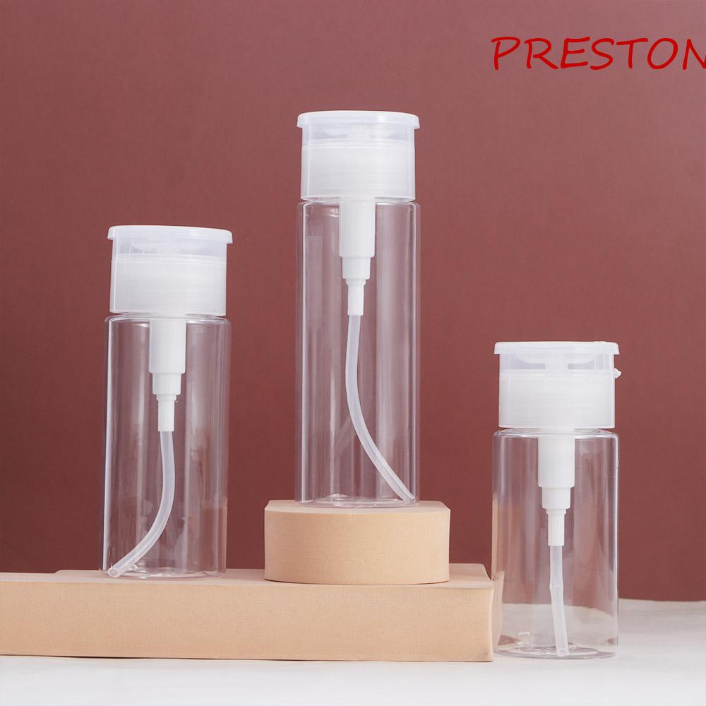 Bình Nhựa Rỗng Dạng Nhấn Đựng Nước Hoa Hồng Tẩy Trang Có Thể Khóa