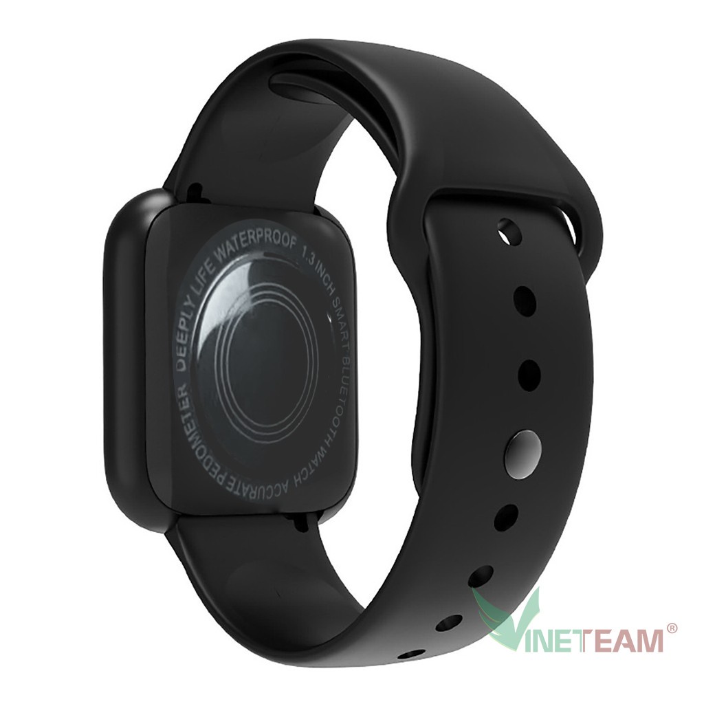 Thay được hình nền Đồng Hồ Thông Minh Smart Watch D20 Bản nâng cấp Y68 Kết Nối Bluetooth, Chống nước IP67 -dc4544