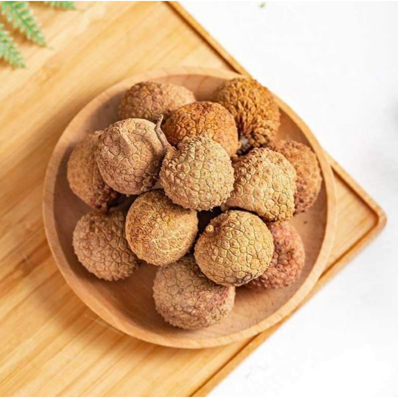 Vải sấy khô không đường, long vải sấy dẻo Lục Ngạn, Bắc Giang - Ăn vặt nhà Cốm