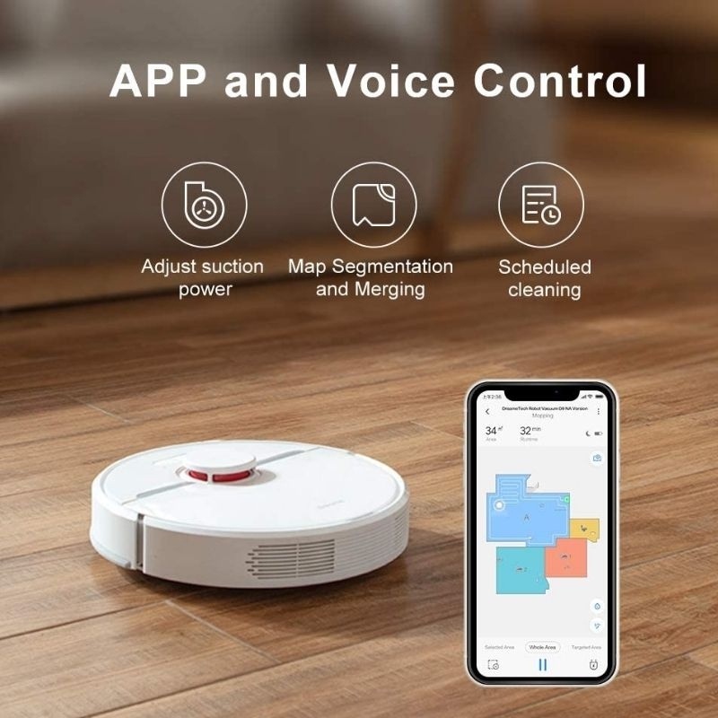 [Mã 44ELSALE1 giảm 5% đơn 3 Triệu] ✅ Bản Quốc Tế ✅ Robot Hút Bụi Lau Nhà Xiaomi Dreame D9 Chính Hãng