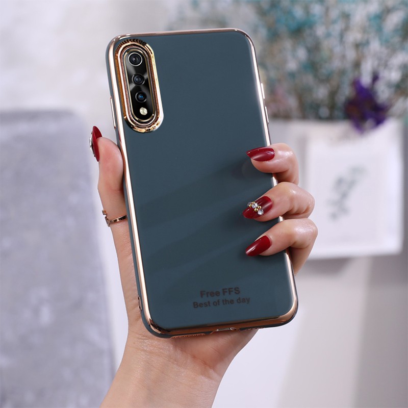 Ốp điện thoại viền mạ vàng in chữ Best Day đơn giản cho OPPO A91 A31 A9 A5 2020 A7 A5S A3S A83 A57 A39 REALME X X2 XT | BigBuy360 - bigbuy360.vn