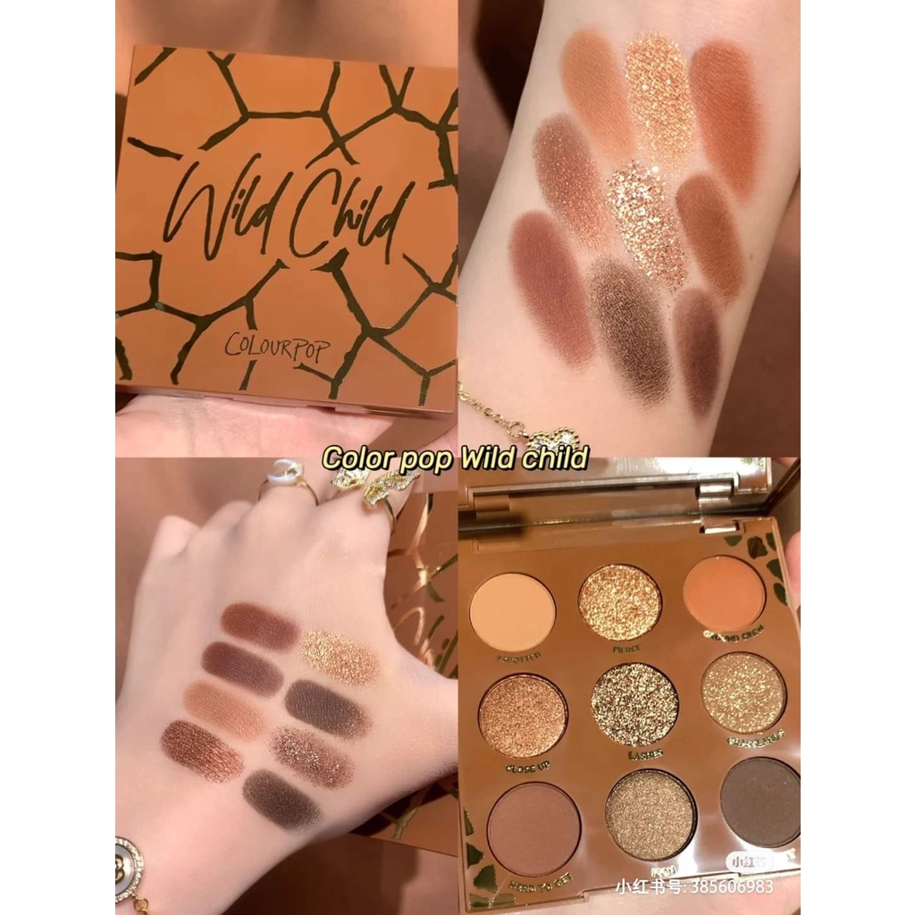 Bảng phấn mắt 12 ô Colourpop Wild Child