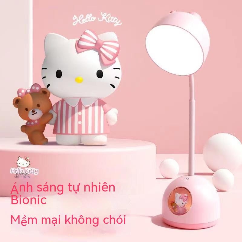 Hellokitty Đèn LED Để Bàn Bảo Vệ Mắt Họa Tiết Hello Kitty Dễ Thương