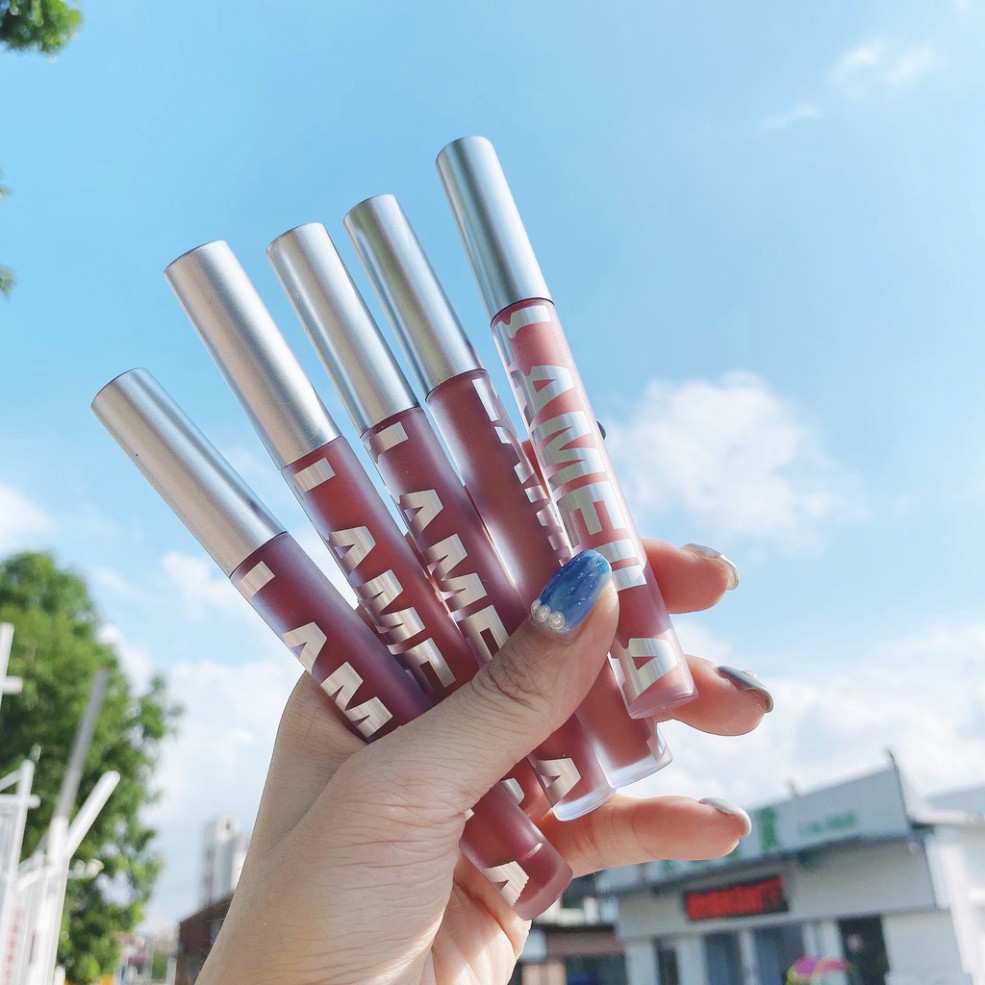 [Bu123]  (Bán Buôn Sỉ) Son Kem Bóng Nhung Mịn Tint Lì Lameila Guicami Novo Velvet Lip Glaze Dưỡng Ẩm Chống Thấm Nước Son | BigBuy360 - bigbuy360.vn