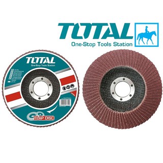 TOTAL Đĩa Nhám xếp 100mm x 16mm Grit 40 TAC6310013