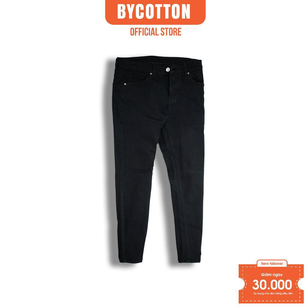 Quần Jeans Nam Màu Đen BY COTTON Jeans Black