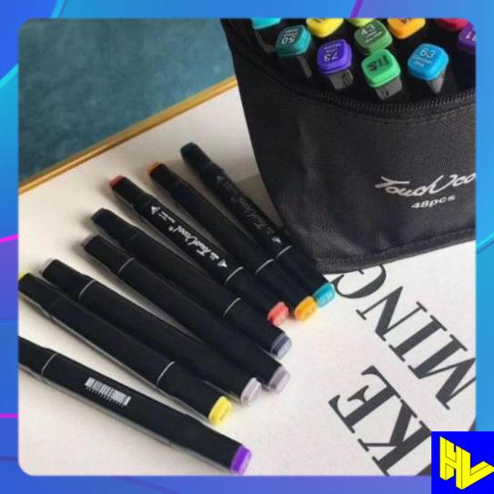 Hộp 48 Mầu Nước Cho Bé Market Touch Shi Đa Dạng Mầu Cho Bé Sáng Tạo