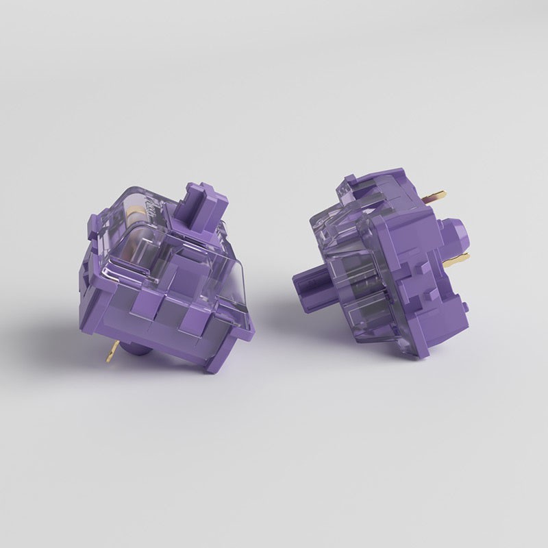 Bộ Switch bàn phím cơ Akko CS Switch - Lavender Purple (45 switch)