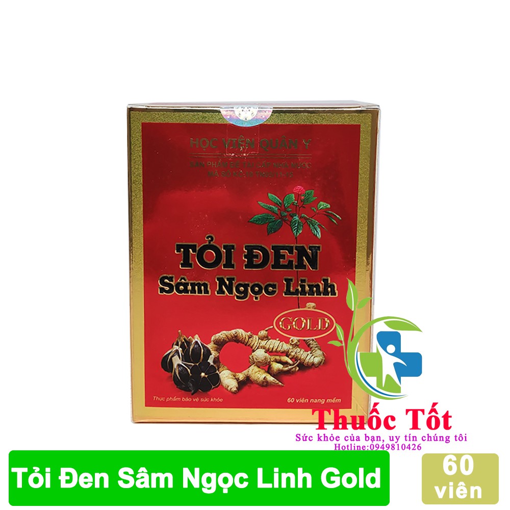 Tỏi Đen Sâm Ngọc Linh 💊 FREESHIP ️💊 Học Viện Quân Y