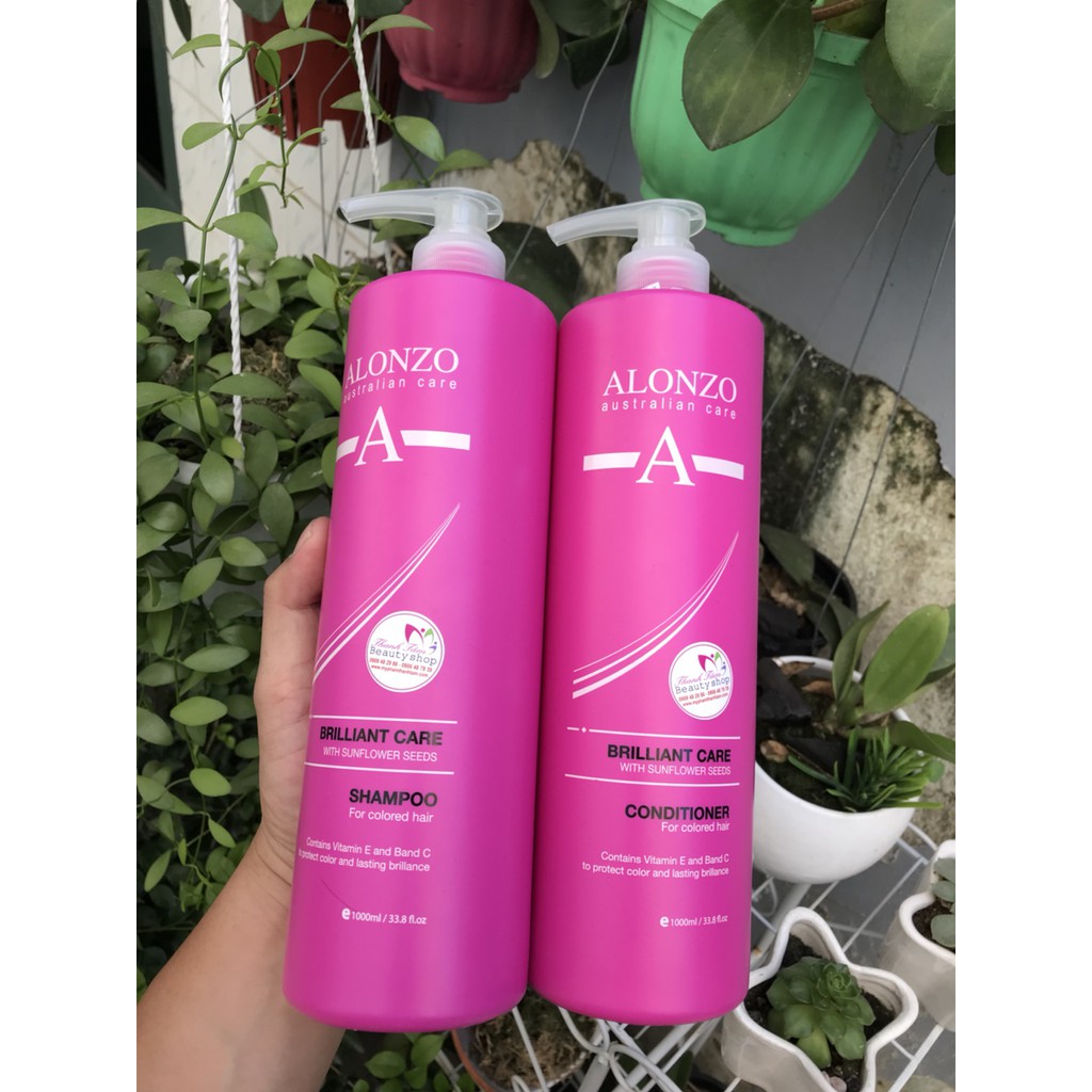 Dầu xả cho tóc nhuộm Alonzo Brilliant Care Conditioner 1000ml