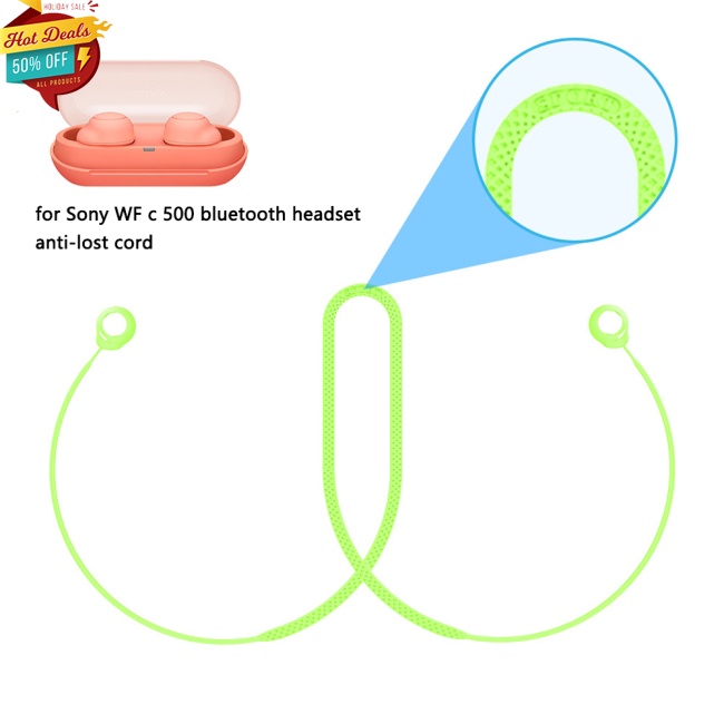 Dây Đeo Cổ Co Giãn Chống Thất Lạc Cho Tai Nghe Sony Wf-c500