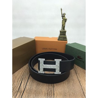 DÂY THẮT LƯNG NAM BẤM LỖ DA BÌ THẬT