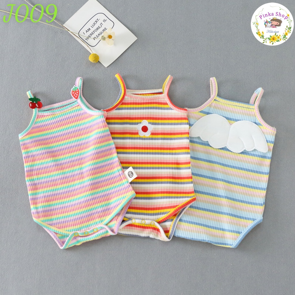 Bộ liền thân 2 dây cho bé gái