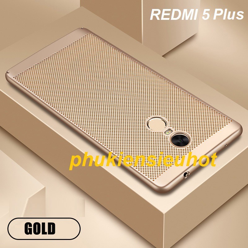 Xiaomi Redmi 5 Plus, ốp lưới tản nhiệt