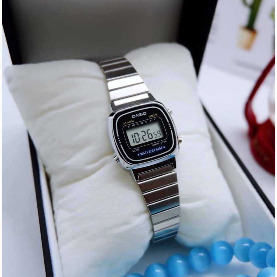 Đồng hồ nữ Casio La670wa-1ef chính hãng xách tay Nhật