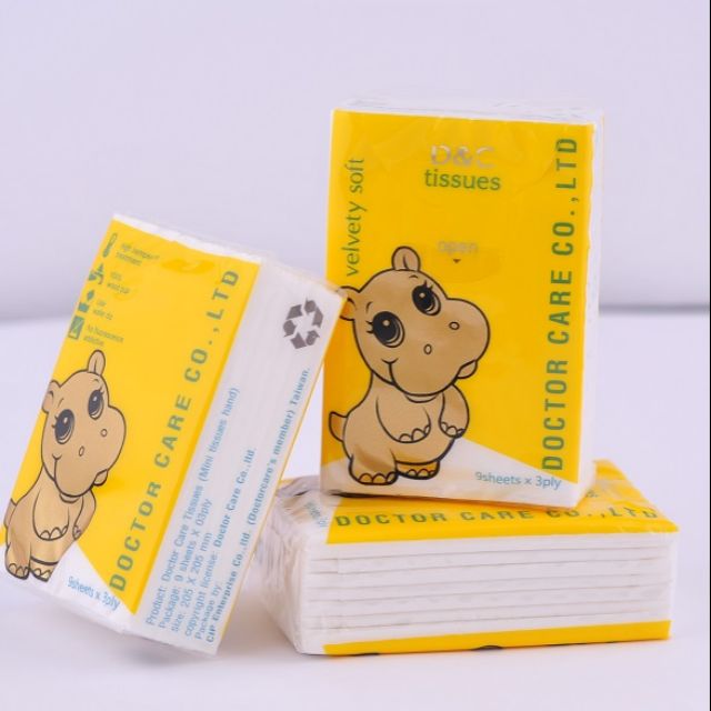 (Giá sốc) Combo 10 gói Giấy tissue doctor care