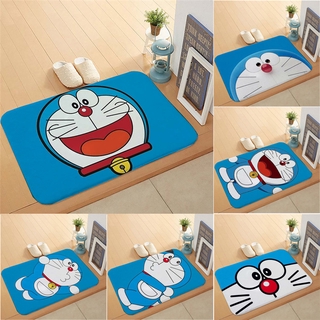 Thảm chùi chân chống trượt hình Doraemon đáng yêu 40x60cm
