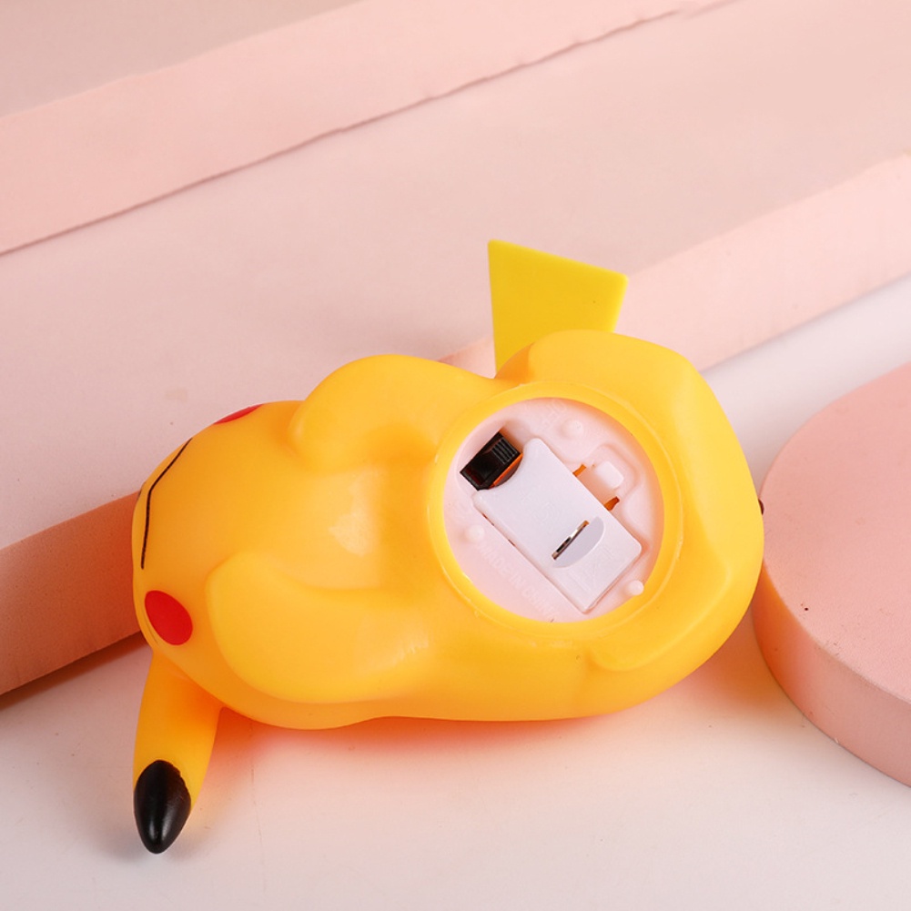 Pokemon Dễ Thương Pikachu Phim Hoạt Hình Ánh Sáng Mềm Mại Ngủ Cạnh Giường Ngủ Ánh Sáng Ban Đêm Đồ Trang Trí Trẻ Em của Đồ Chơi Phát Sáng Quà Tặng Giáng Sinh