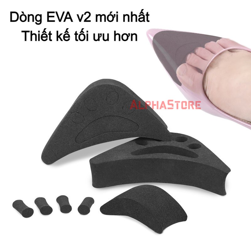 Lót Độn Mũi Giày Toe Filler - Miếng Đệm Mũi Giầy, Chống Rộng Giày, Hỗ Trợ Đi Giày Chắc Chân, Giảm Đau Giày Cao Gót