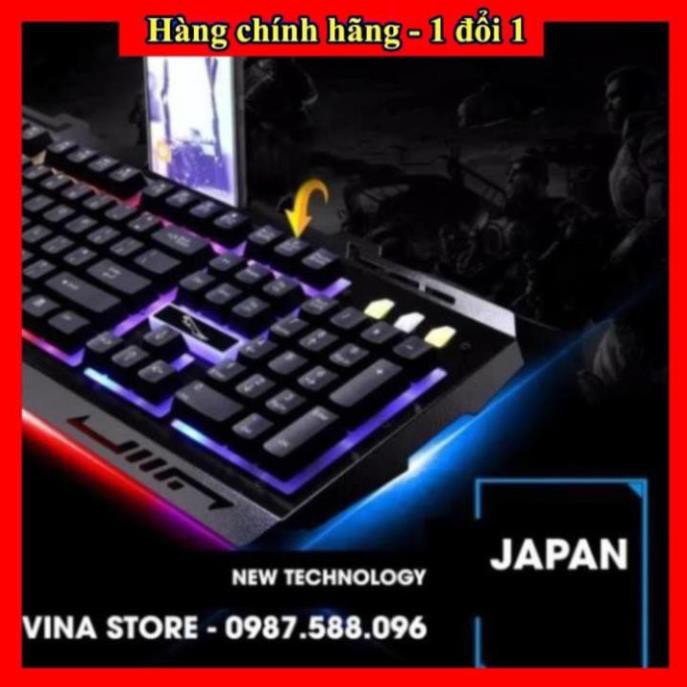 ✔️ [Top sale] -  Bàn phím giả cơ G700 siêu nhay, bàn phím chơi game, tặng kèm chuột quang