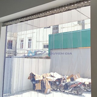 Rèm Nhựa (C 2.5m) Ngăn Lạnh ,Cản Nhiệt Điều Hòa.