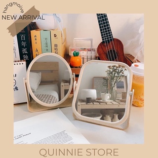 Gương mini lúa mạch để bàn