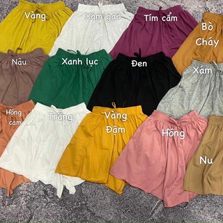 Quần Đùi Mặc Nhà Chất Coton Mát