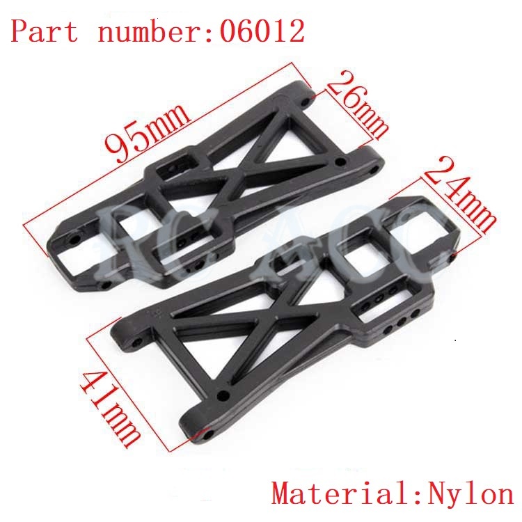 Set 2 Phụ Kiện Giảm Xóc 06012 Cho Xe Điều Khiển Từ Xa HSP 1:10 94105 94106 94107 94107Pro 94170 94170Pro