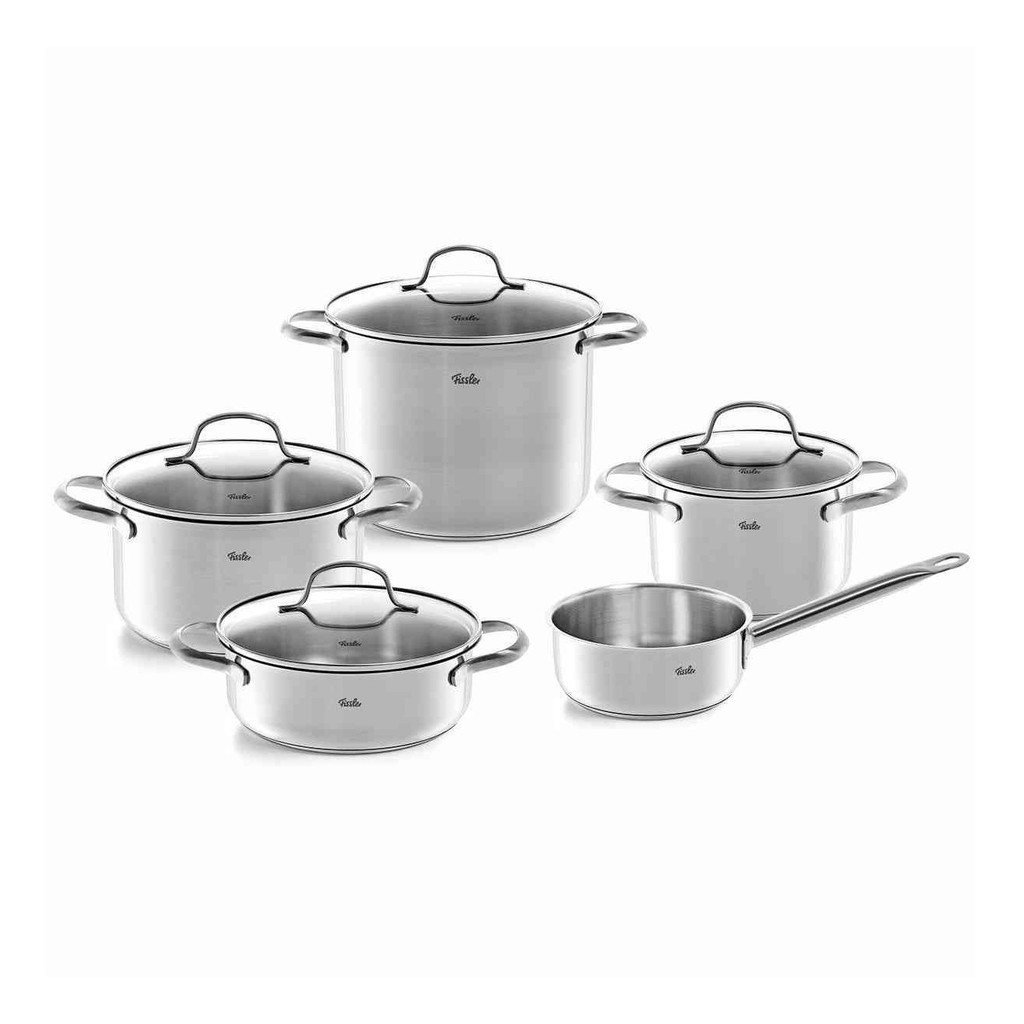 BỘ 5 NỒI CÓ QUÁNH CAO CẤP FISSLER KOCHTOPF TORONTO - HÀNG NHẬP ĐỨC