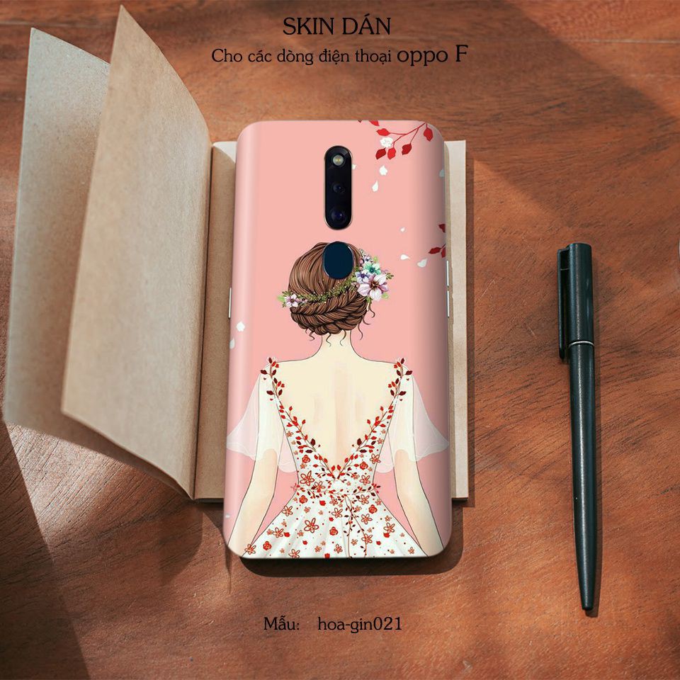 Skin dán cho các dòng điện thoại Oppo F3 - F3 plus - F5 - F7  in hình cực đáng yêu