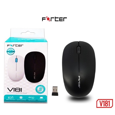 Chuột không dây Forter V181 chính hãng bảo hành 12 tháng