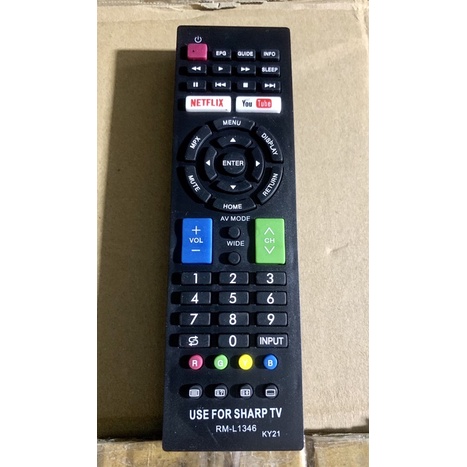 [Thường] Remote Điều Khiển Tivi Sharp L-1346