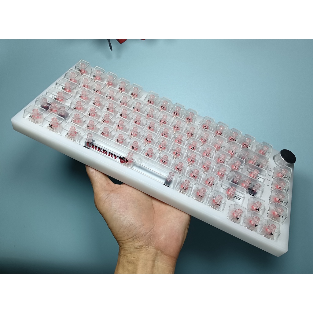 116 Phím Keycaps trong suốt MDA Profile Chất liệu ABS Bàn phím cơ RGB Keycap