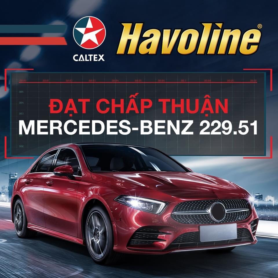 Nhớt ô tô Caltex Havoline ProDS Synthetic LE 5w40 cho máy xăng và diesel [ 4L ]