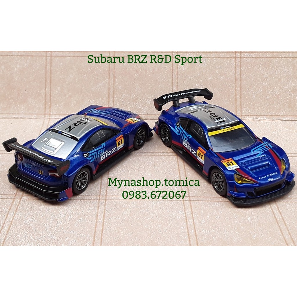 Đồ chơi mô hình tĩnh xe tomica premium không hộp - Subaru BRZ R&amp;D Sport