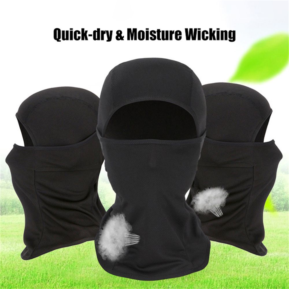 [Hàng mới về] Mũ trùm đầu che nắng thoáng khí chống bụi/tia cực tím nhiều màu cho nam nữ lái xe moto/trượt tuyết