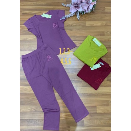 Đồ bộ trung niên, bộ cotton trung niên,  vải Cotton xin, thấm mồ hôi co giãn, không xù lông, size 48- 75kg
