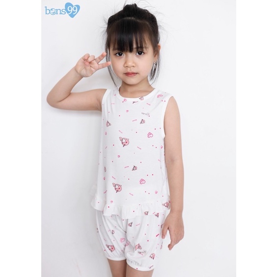 Bộ ba lỗ bé gái bộ cánh tiên bé gái bons99 ,miwoo siêu mát