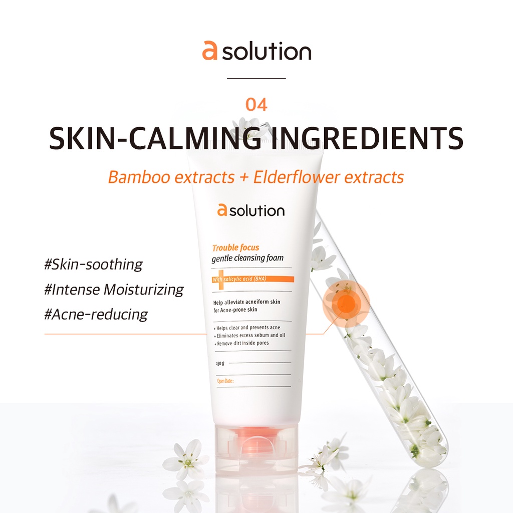 Chất Tẩy Rửa Tạo Bọt Giảm Mụn Trứng Cá Và Loại Bỏ sebum 150g