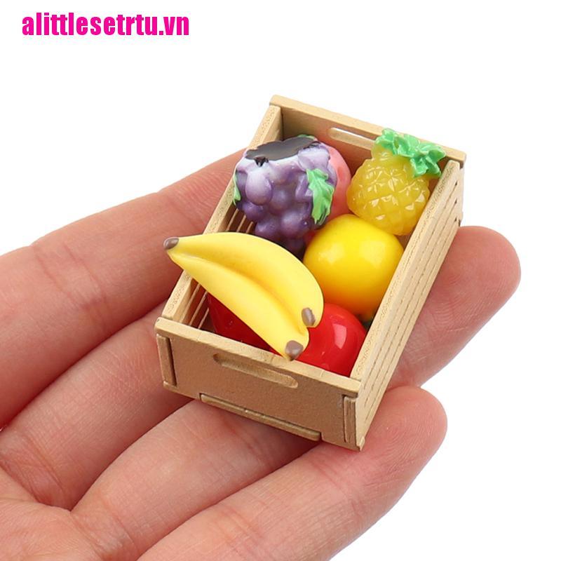 Set 5 Rau Củ Quả 1: 12 Trang Trí Nhà Búp Bê