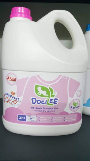 Nước giặt xả Docilee