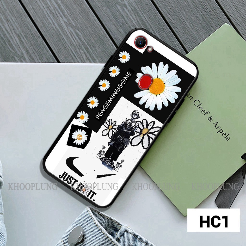 Ốp lưng OPPO F5 - F7 in hình hoa cúc peaceminusonee