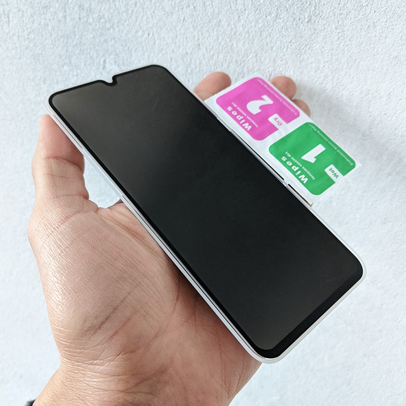 Kính cường lực chống nhìn trộm Galaxy A50s