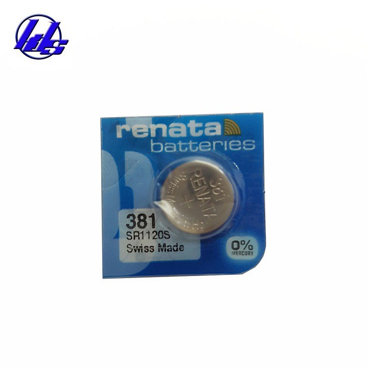 Pin đồng hồ 381 SR1120SW Renata chính hãng - Vỉ 1 viên