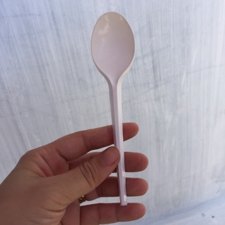 100 Thìa nhựa dùng 1 lần (Lẻ: 3k/10c)