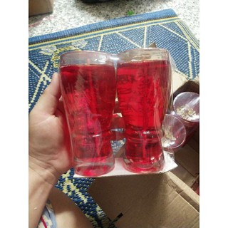 1 cặp ly đèn cầy đỏ ( lớn 15cm)