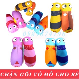 Gối chặn vỏ đỗ hình dễ thương cho bé - Hàng Việt Nam