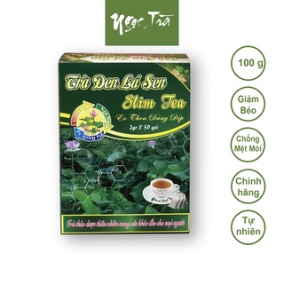 Trà Đen Lá Sen Nguyên Thái Trang - Hỗ trợ giảm cân, chống xơ vữa động mạch, chống mệt mỏi - 50 Túi