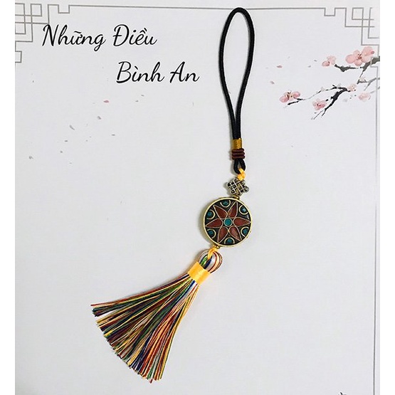 Dây treo may mắn Mandala Tây Tạng biểu tượng Phật Giáo mang lại bình an 💕FREESHIP 50k💕 - Những Điều Bình An